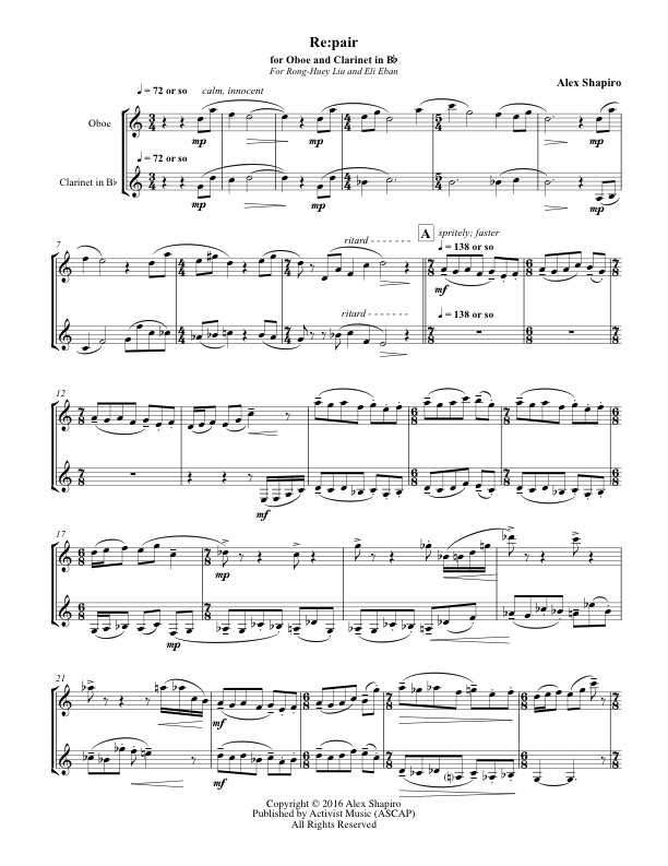 Repair page one